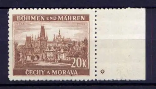 (625) Böhmen und Mähren Nr.37             **  postfrisch