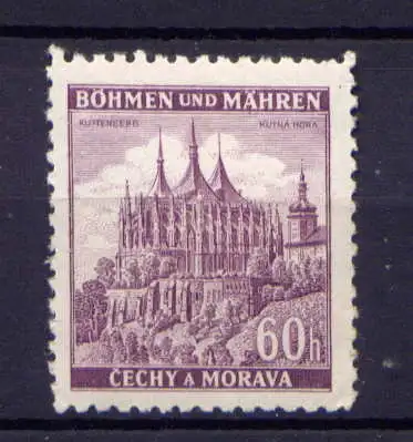 (626) Böhmen und Mähren Nr.27             *  ungebraucht