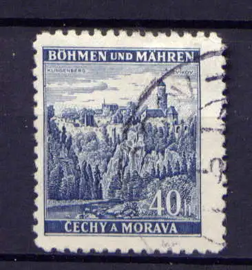 (634) Böhmen und Mähren Nr.25             O  gestempelt