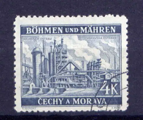 (646) Böhmen und Mähren Nr.34             O  gestempelt