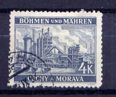 (648) Böhmen und Mähren Nr.34             O  gestempelt