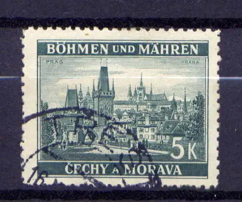 (649) Böhmen und Mähren Nr.35             O  gestempelt