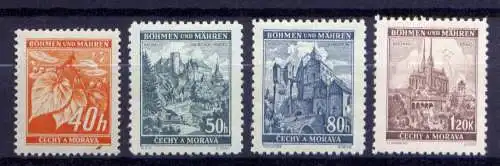 (651) Böhmen und Mähren Nr.38/41             **  postfrisch