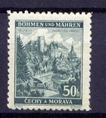 (657) Böhmen und Mähren Nr.39             *  ungebraucht
