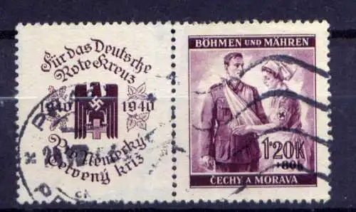 (673) Böhmen und Mähren Nr.54 Zf             O  gestempelt