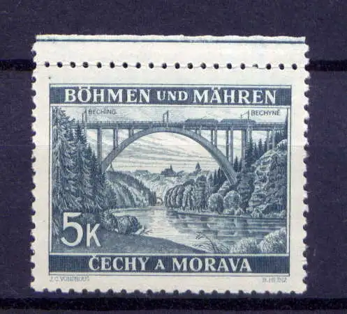 (676) Böhmen und Mähren Nr.57               **  postfrisch