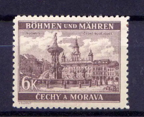 (677) Böhmen und Mähren Nr.58               **  postfrisch
