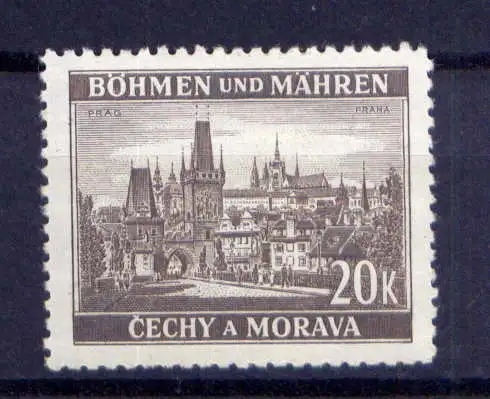 (678) Böhmen und Mähren Nr.61               **  postfrisch