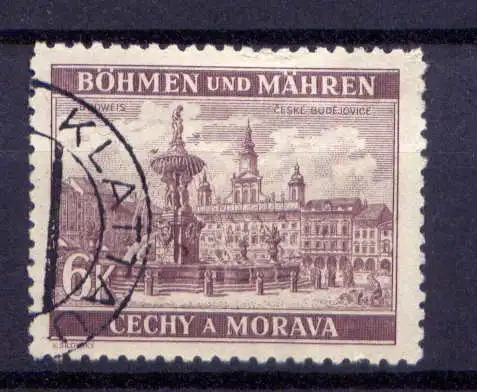 (682) Böhmen und Mähren Nr.58               O  gestempelt