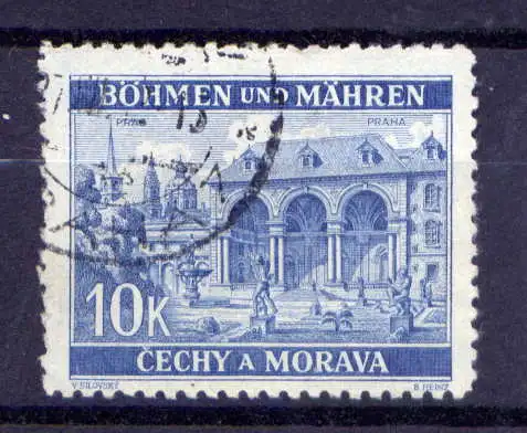 (686) Böhmen und Mähren Nr.60               O  gestempelt