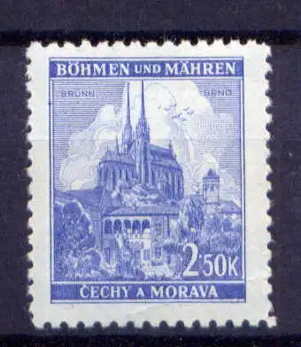 (704) Böhmen und Mähren Nr.71               **  postfrisch