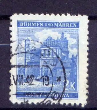 (712) Böhmen und Mähren Nr.70               O  gestempelt