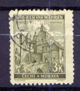 (713) Böhmen und Mähren Nr.72               O  gestempelt