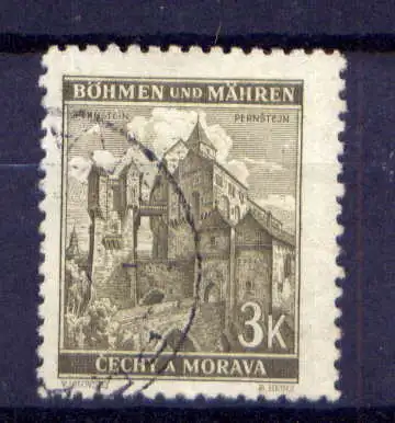 (715) Böhmen und Mähren Nr.72               O  gestempelt