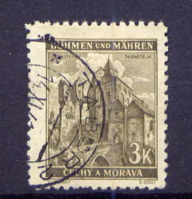 (716) Böhmen und Mähren Nr.72               O  gestempelt