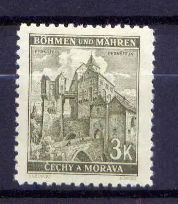 (722) Böhmen und Mähren Nr.72               *  ungebraucht