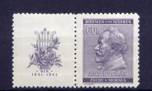 (727) Böhmen und Mähren Nr.73 Zf               *  ungebraucht