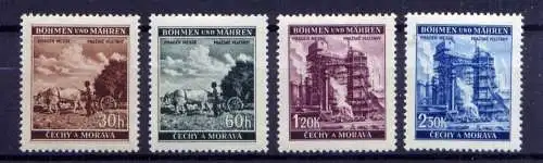 (728) Böhmen und Mähren Nr.75/8               **  postfrisch