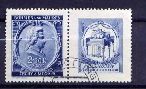 (735) Böhmen und Mähren Nr.82 Zf               O  gestempelt