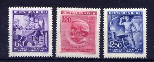 (794) Böhmen und Mähren Nr.128/30               *  ungebraucht