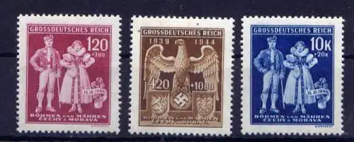 (802) Böhmen und Mähren Nr.133/5               *  ungebraucht