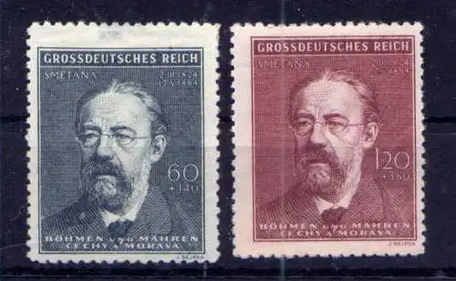 (808) Böhmen und Mähren Nr.138/9               *  ungebraucht