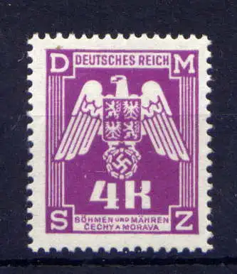 (830) Böhmen und Mähren Dienst Nr.23               **  postfrisch 
