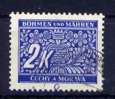 (849) Böhmen und Mähren Porto Nr.11               O  gestempelt