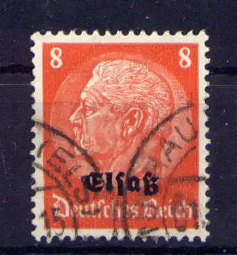 (067) Deutsches Reich Elsass Nr.5                 O  gestempelt