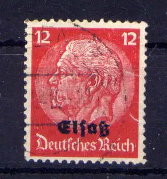 (068) Deutsches Reich Elsass Nr.7                 O  gestempelt