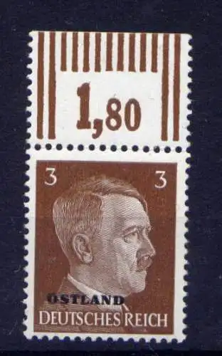 (080) Deutsches Reich Ostland Nr.2                 **  postfrisch / Rand