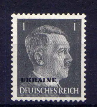(099) Deutsches Reich Ukraine Nr.1                 *  ungebraucht