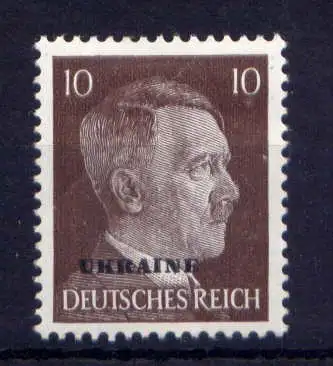 (101) Deutsches Reich Ukraine Nr.19                 *  ungebraucht