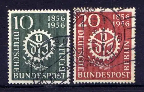 (3292) Berlin West Nr.138/9                 O  gestempelt