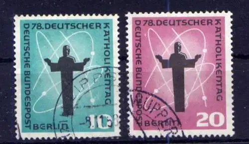 (3304) Berlin West Nr.179/80                 O  gestempelt