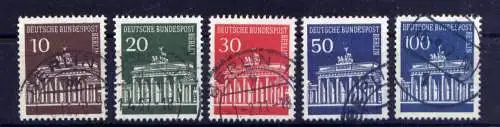 (3325) Berlin West Nr.286/90                 O  gestempelt