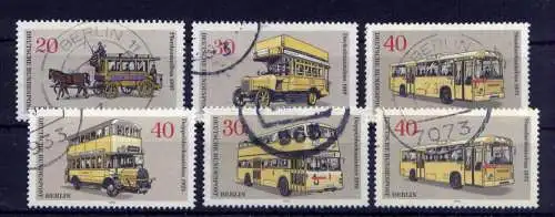 (3362) Berlin West Nr.446/51                 O  gestempelt