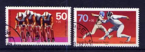(3409) Berlin West Nr.567/8                 O  gestempelt