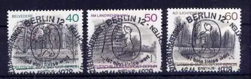 (3416) Berlin West Nr.578/80                         O  gestempelt
