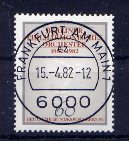 (3457) Berlin West Nr.666                         O  gestempelt