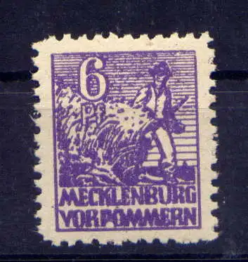 (2320) SBZ Sowjetische Besatzungszone  Nr.33 ya              **  postfrisch