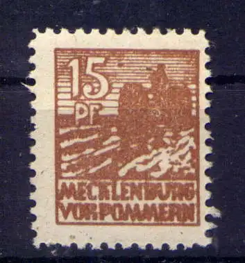 (2325) SBZ Sowjetische Besatzungszone  Nr.37              **  postfrisch