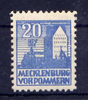 (2327) SBZ Sowjetische Besatzungszone  Nr.38              **  postfrisch