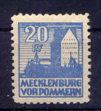 (2328) SBZ Sowjetische Besatzungszone  Nr.38              **  postfrisch