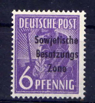 (2350) SBZ Sowjetische Besatzungszone  Nr.183              **  postfrisch