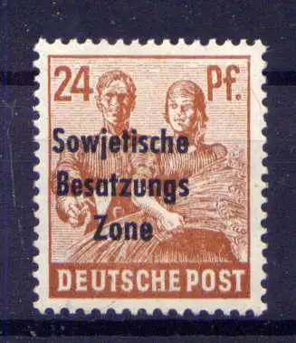 (2355) SBZ Sowjetische Besatzungszone  Nr.190              **  postfrisch
