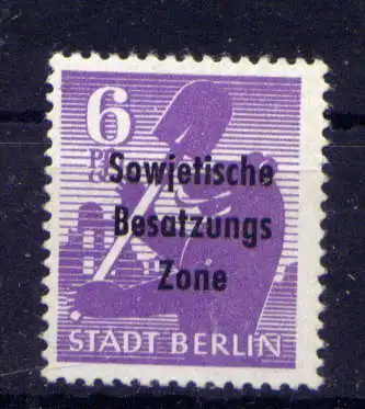 (2366) SBZ Sowjetische Besatzungszone  Nr.201              **  postfrisch