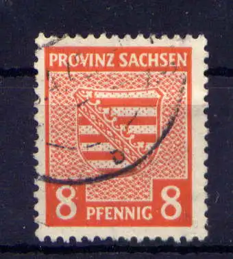 (2462) SBZ Sowjetische Besatzungszone  Nr.77 X                     O  gestempelt