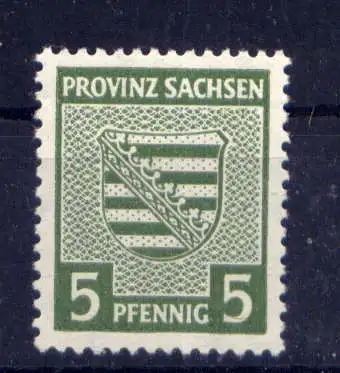 (2484) SBZ Sowjetische Besatzungszone  Nr.75 Y                     **  postfrisch