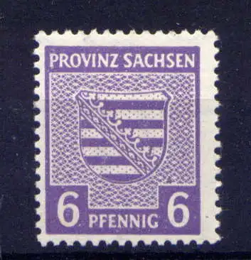 (2485) SBZ Sowjetische Besatzungszone  Nr.76 Y                     **  postfrisch